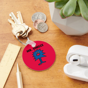 Mr. Sneeze   Jagged-Edged Body Keychain