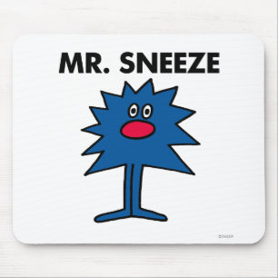 Mr. Sneeze   Jagged-Edged Body Mouse Pad