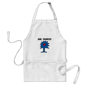 Mr. Sneeze   Jagged-Edged Body Standard Apron