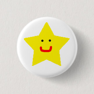 Mr Star 1 Inch Round Button