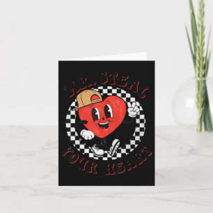 Mr Steal Your Heart For Boys Toddlers Valentine's  Card
