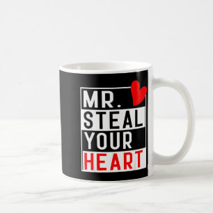 Mr Steal Your Heart For Boys Toddlers Valentine's  Coffee Mug