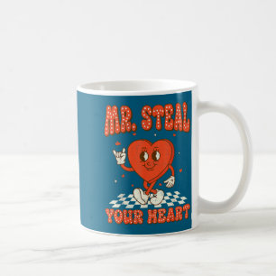 Mr Steal Your Heart For Boys Toddlers Valentine's Coffee Mug
