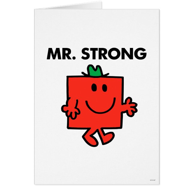 Mr. Strong Waving Hello (Front)