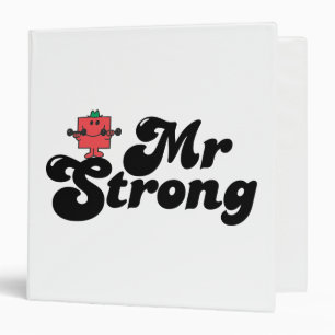 Mr. Strong   Weights & Bubble Lettering Binder