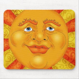 Mr. Sun Mouse Pad