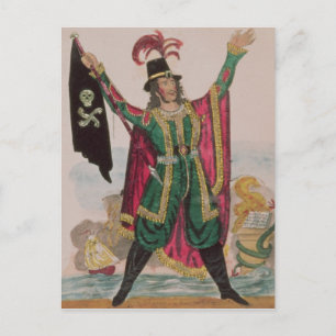 Mr.T.P.Cooke in the role of the Flying Dutchman Postcard