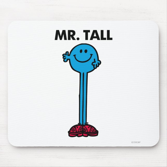 Mr. Tall | Standing Tall Mouse Pad (Front)