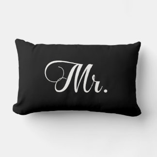 Mr. Throw Pillow