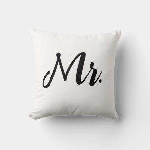 Mr. Throw Pillow