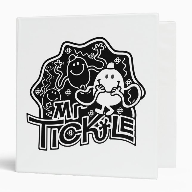Mr. Tickle | Black & White Fun Binder (Front/Inside)