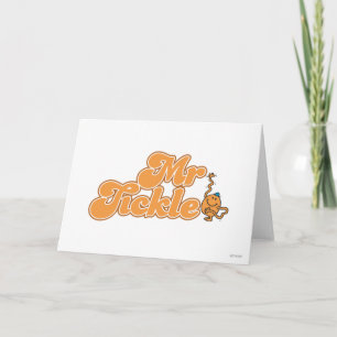Mr. Tickle   Long Wave Hello Card