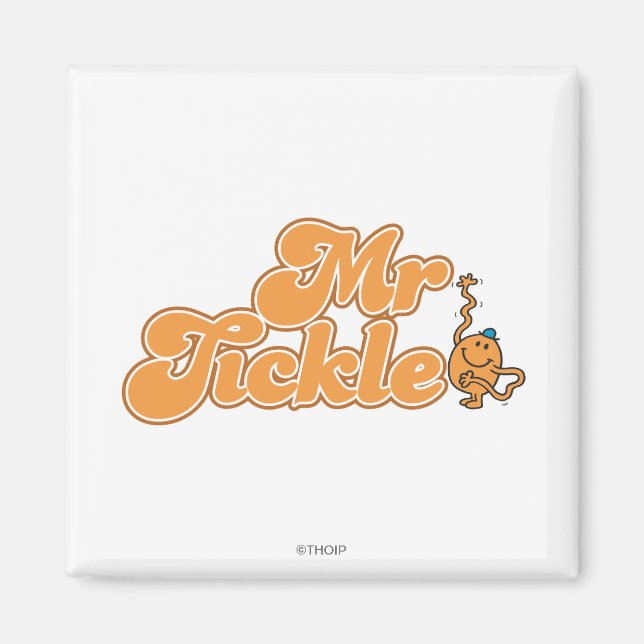 Mr. Tickle | Long Wave Hello Magnet (Front)