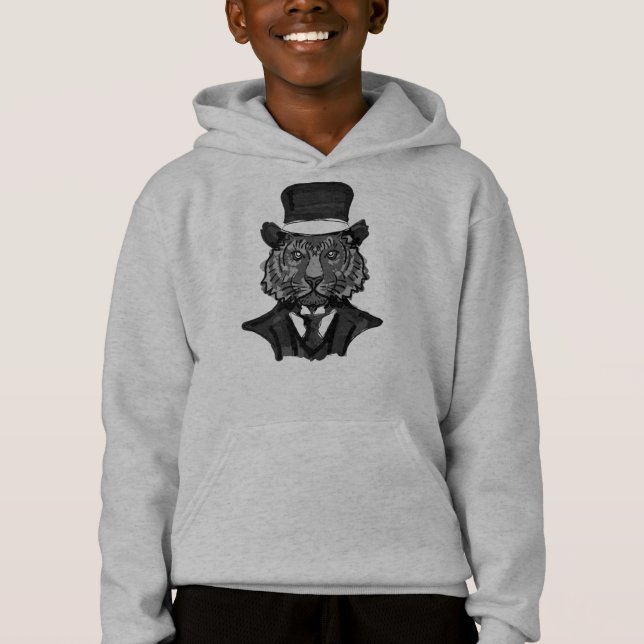 Mr. Tiger (black and white) (Front)