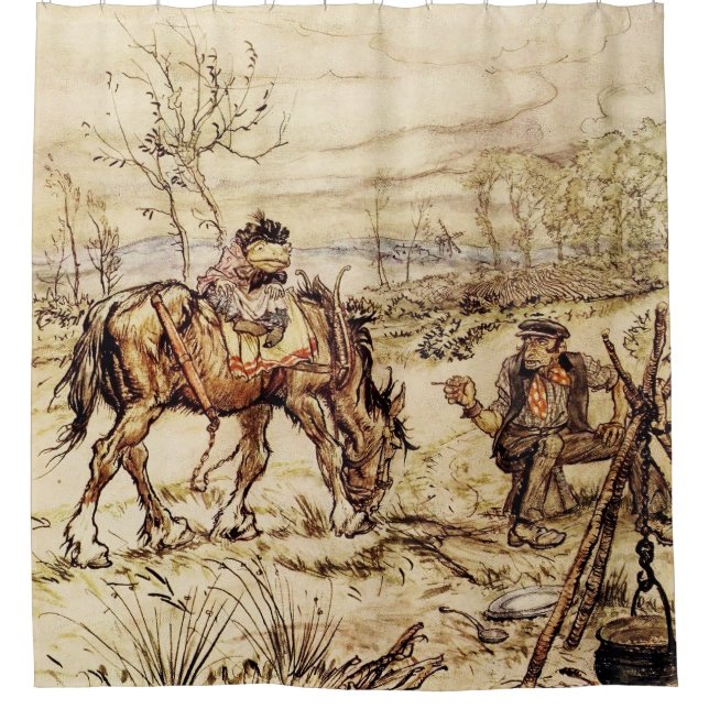 Mr Toad and the Gypsy by Arthur Rackham (Front)