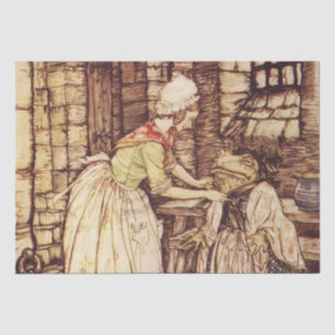 Mr Toad Dresses Up by Arthur Rackham Tissue Paper