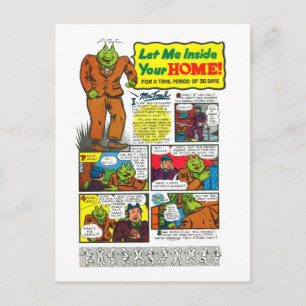 Mr. Toad  will change your life! Postcard