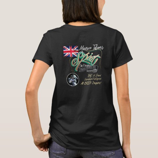 Mr T's Spirit T shirt. Ladies fit - no smoke T-Shirt