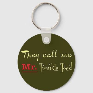 Mr. Twinkle Toes Ballet Gifts Keychain