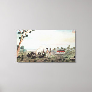 Mr White, Harris and Laing with a Party Canvas Print