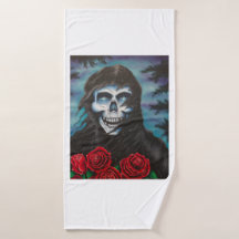 "Mr Wicked" Reaper avec serviette de bain Rose