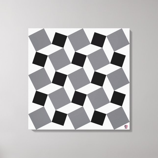 mr. Wiggle thin Canvas Print (Front)