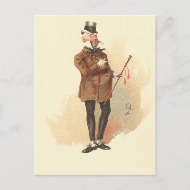 Mr. Wilkins Micawber David Copperfield Postcard (Front)