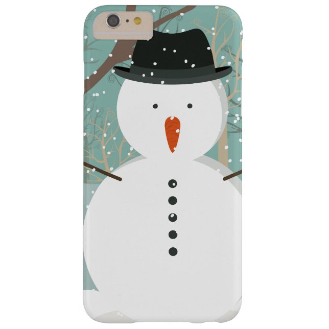 Mr. Winter Snowman Case-Mate iPhone Case (Back)