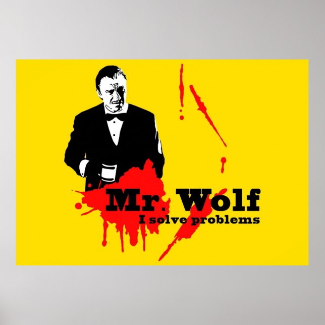 Mr Wolf Poster (Front)