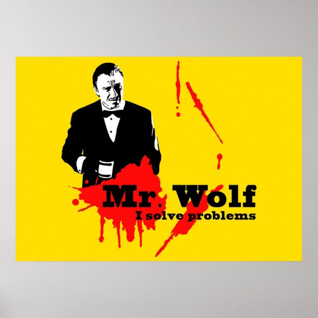 Mr Wolf Poster (Front)
