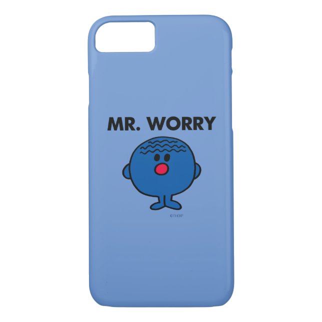 Mr Worry Classic Case-Mate iPhone Case (Back)