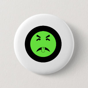 Mr. Yuk Poison Control Design 2 Inch Round Button