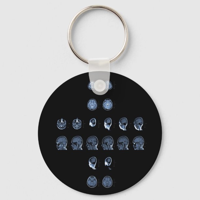 MRI Cross Keychain (Front)