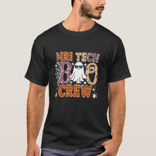 MRI Tech Boo Crew Funny Ghost Halloween Costume T T-Shirt