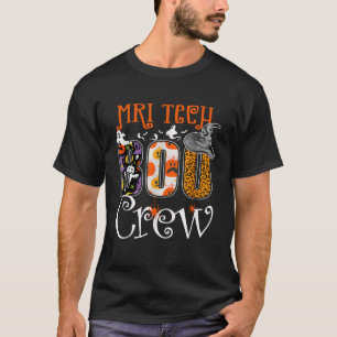 MRI Tech Boo Crew Halloween Party Costume Spooky M T-Shirt