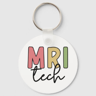 MRI Tech   MRI Technologist Radiology Technician Keychain