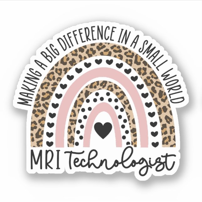 MRI Technologist Rainbow, Radiology, MRI Tech (Front)