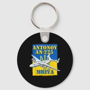 Mriya Antonov An-225 Ukraine Aircraft Ukrainian Ai Keychain