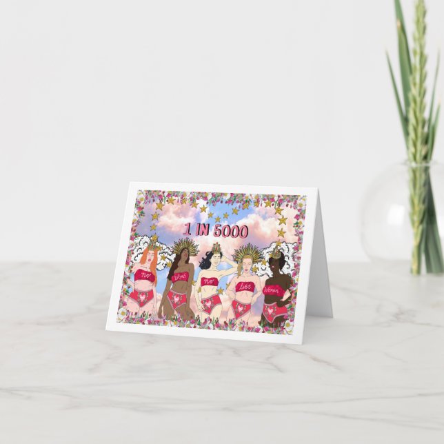 MRKH Card No Womb No Less Woman (Front)