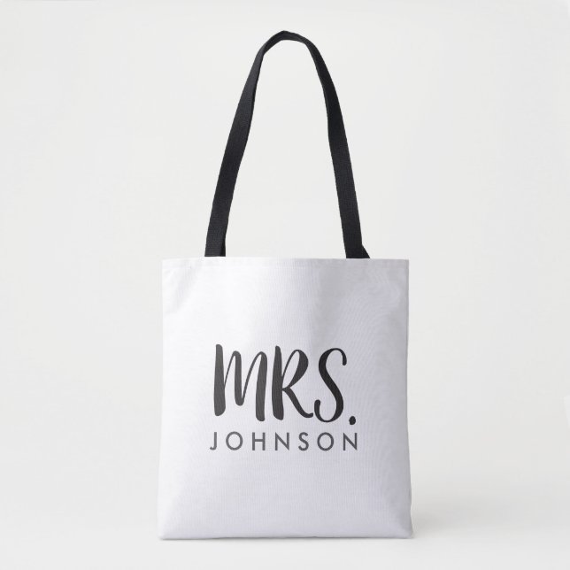 Mrs. All Over Custom Print Bag (Front)