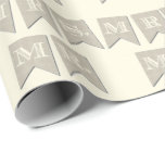 Mrs and Mr Wedding Wrapping paper<br><div class="desc">Mrs and Mr Wedding Wrapping paper ,  background colour can be changed to whatever you like to make it even more special</div>