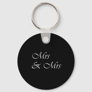 Mrs and Mrs Keychain