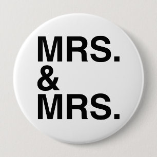 MRS. AND MRS. -.png 4 Inch Round Button