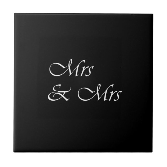 Mrs and Mrs Tile (Front)