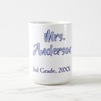 mrs anderson teachers appreciation day purple scho coffee mug
