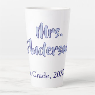 mrs anderson teachers appreciation day purple scho latte mug