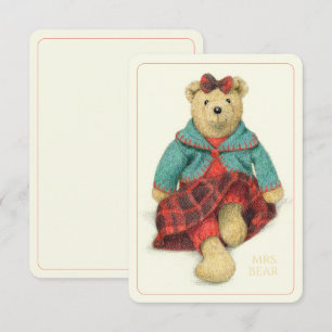 MRS. BAIN 3,5x5 carte plate II