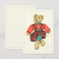 MRS. BEAR 3.5x5 Flat Card II