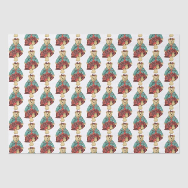 MRS. BEAR Tissue Paper (Front)