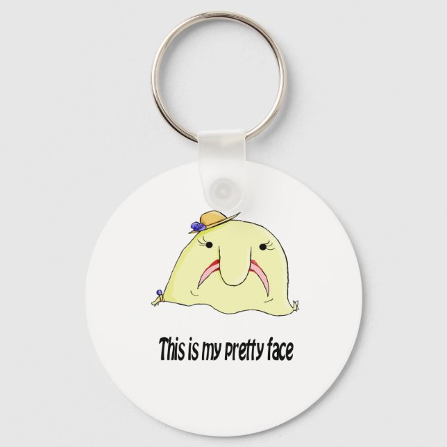 Mrs Blob Keychain (Front)